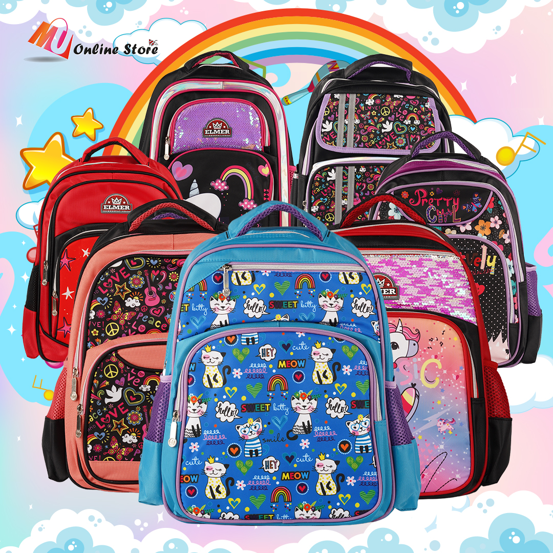 MU ELMER BEG GALAS SEKOLAH RENDAH / GIRLS SCHOOL BAG Shopee Malaysia