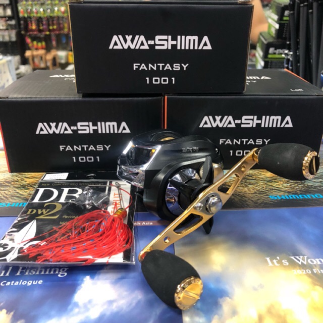 Awa Shima Fantasy 1001 Left Casting Reel Shopee Malaysia