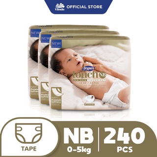 Image of Drypers Touch Jumbo Pack - NB/S/M/L/XL/XXL