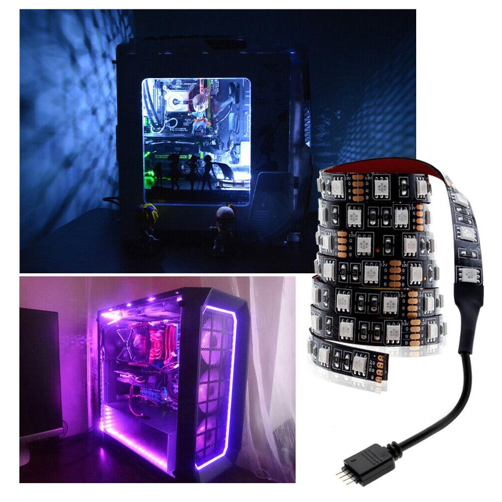 PC Sata LED Strip Light 5050 RGB Computer Case Strip Light Full Set
