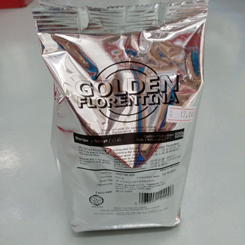 Golden Florentina Crispy Florentine Mix Tepung Florenta Mix 500G
