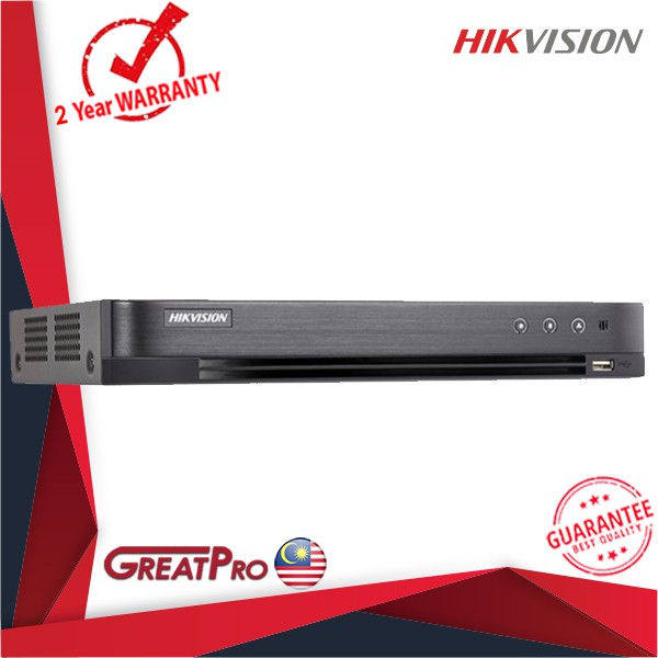 Hikvision Ds 78hqhi K1 E 8 Channel Analog Full Hd 1080p H 265 Digital Video Recorder Greatpro Shopee Malaysia