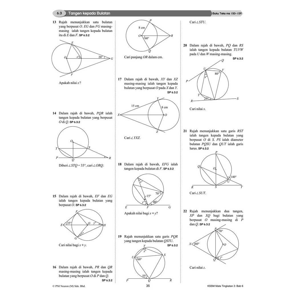 Buy Riang Belajar KSSM Matematik Tingkatan 3 (Buku Latihan Topikal