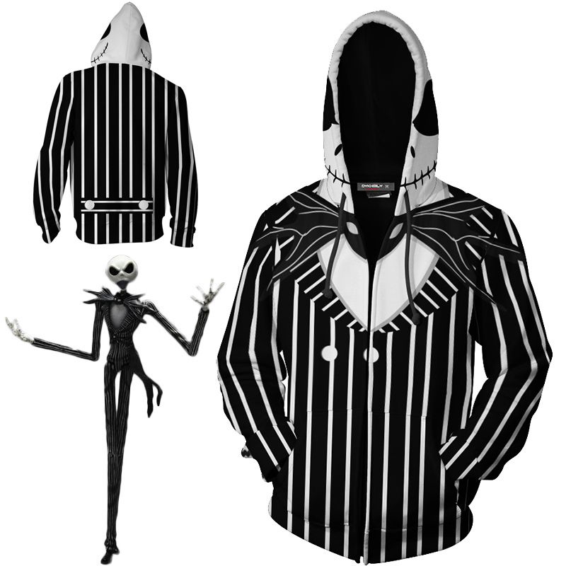 nightmare before christmas mens hoodie