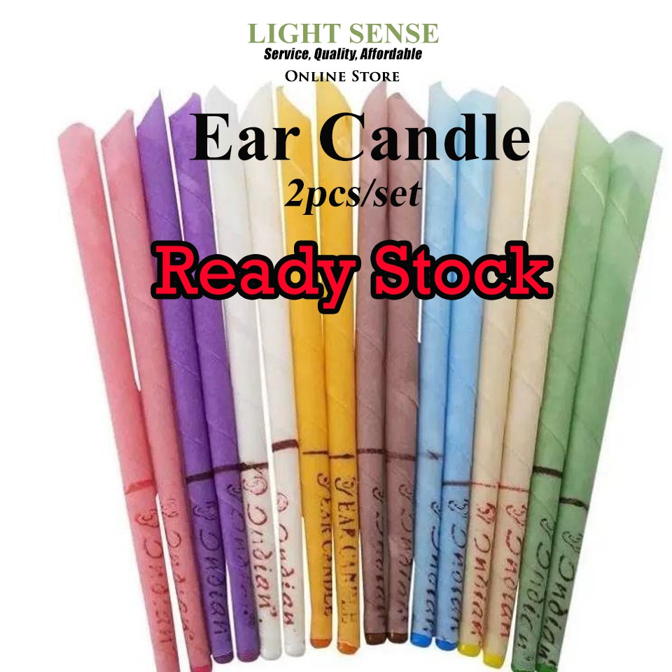 Ear Candle 2pcs Per Pair / Lilin Telinga Resdung / Ear Candling Therapy