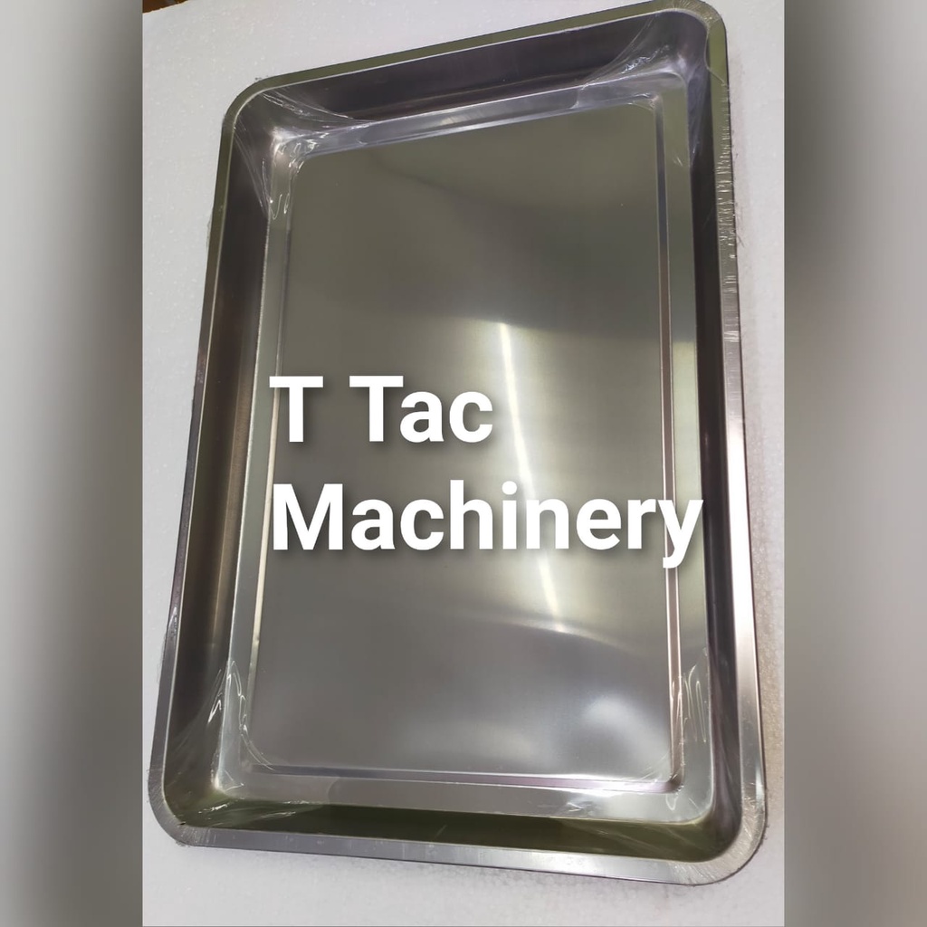 STAINLESS STEEL TRAY 590MM X 395MM X45MM (1.2MM) FOR ORIMAS / GOLDEN BULL GAS STEAMER GRS / ELECTRIC STEAMER RS