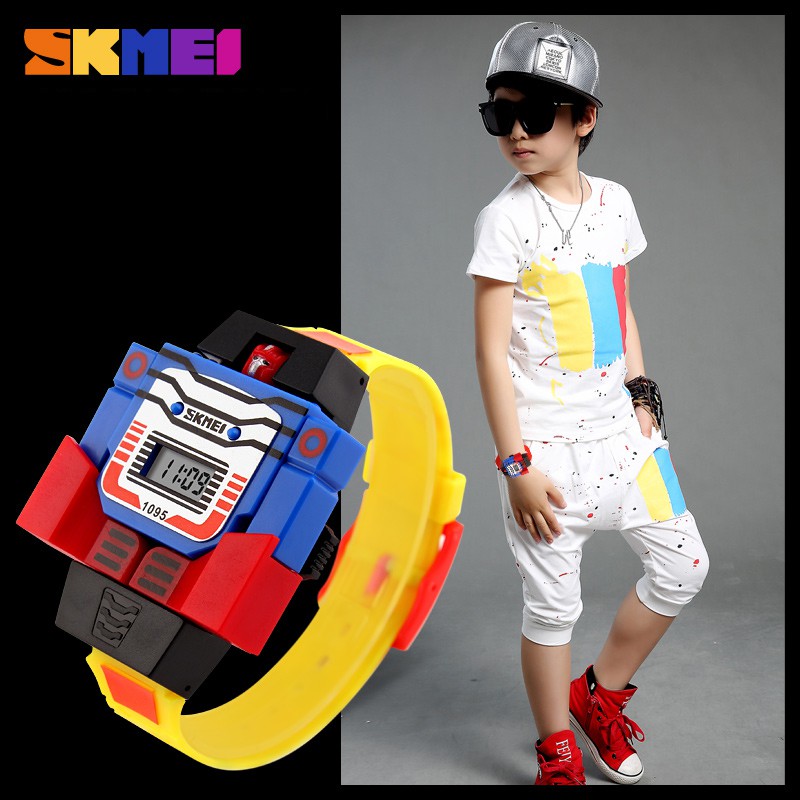 skmei transformer watch