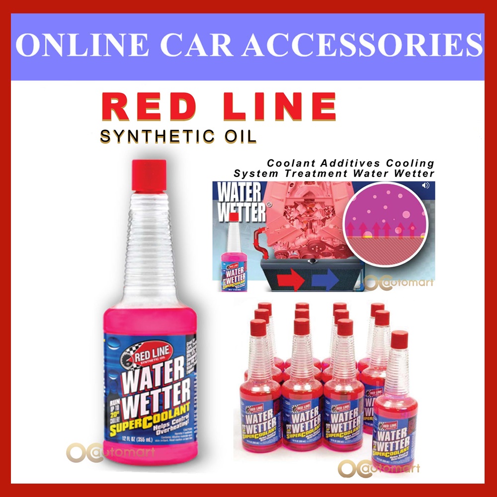 RED LINE Coolant Additives Cooling System Treatment 355ml Water Wetter