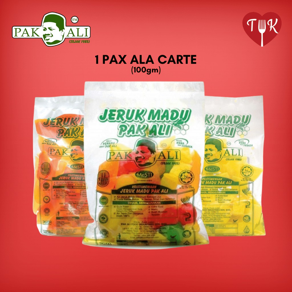 Buy Jeruk Madu Pak Ali Penang Original 100gm Seetracker Malaysia