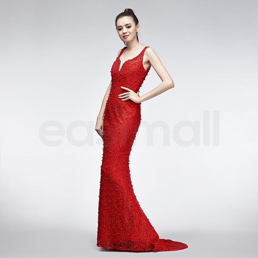 Greek Goddess Evening Gown Shopee Malaysia