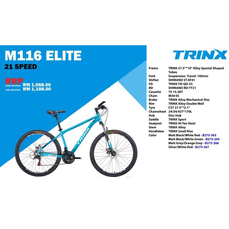 trinx m116 27.5