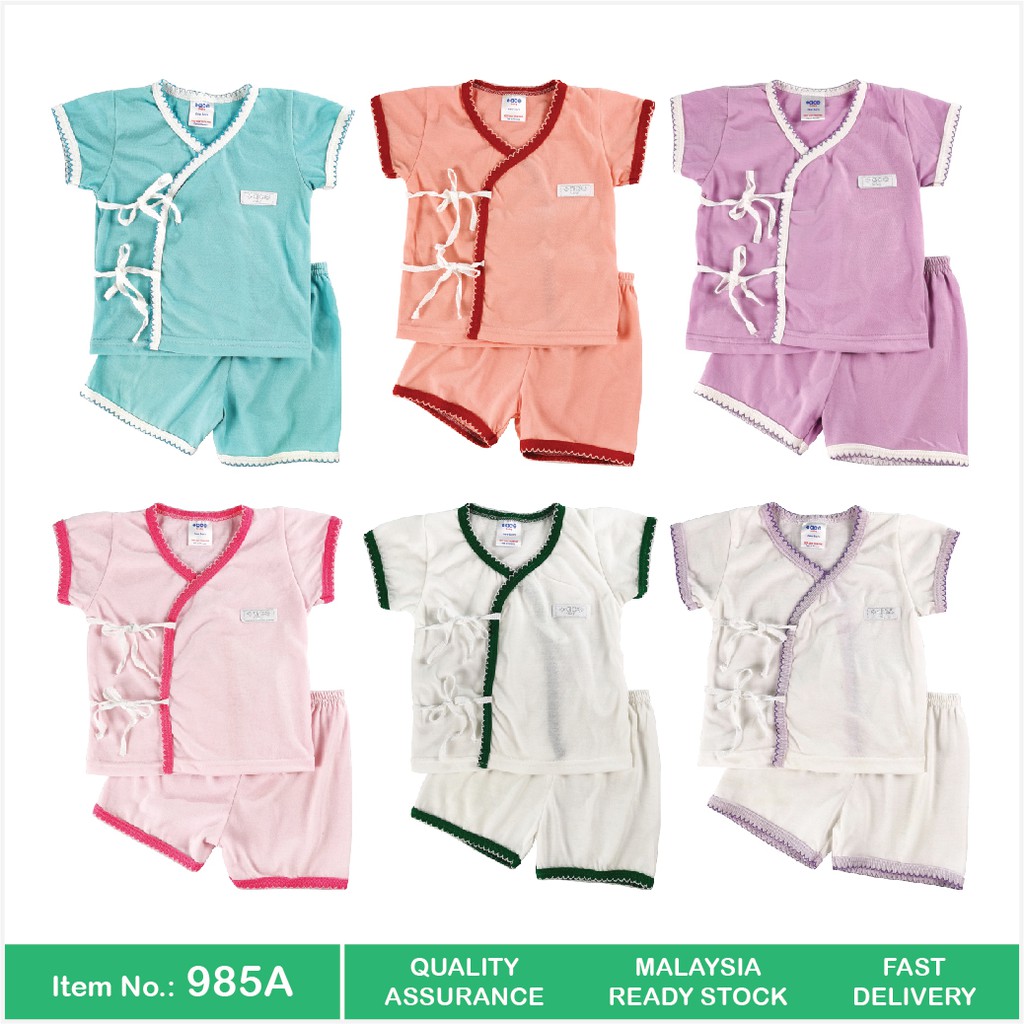 ACE BABY  Newborn  Baby  Shirt and Pants Set Baju  Bayi  