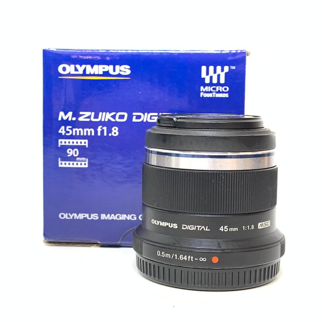 [USED] Olympus M.Zuiko Digital 45mm F1.8 Lens 97 New For Micro Four