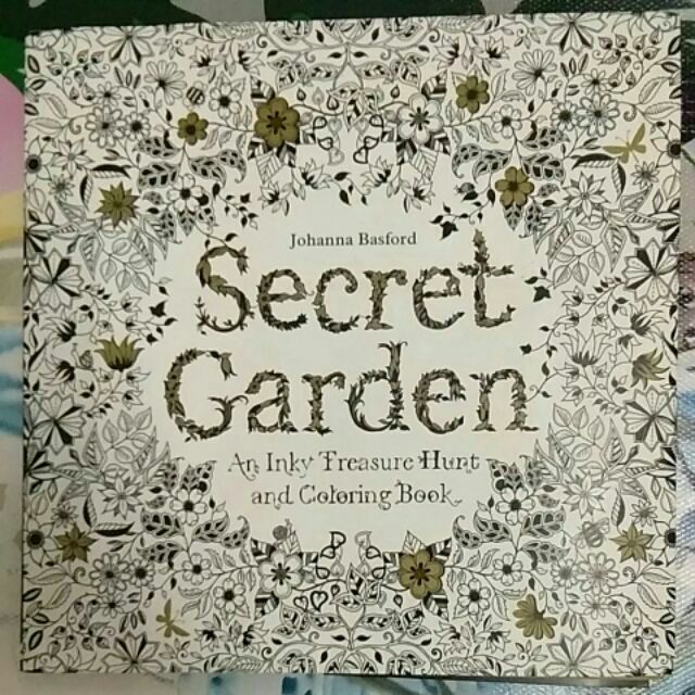 Johanna Basford SECRET GARDEN ADULT COLORING BOOK