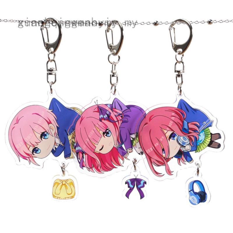 Quintessential Quintuplets Keychain Theanimesupply