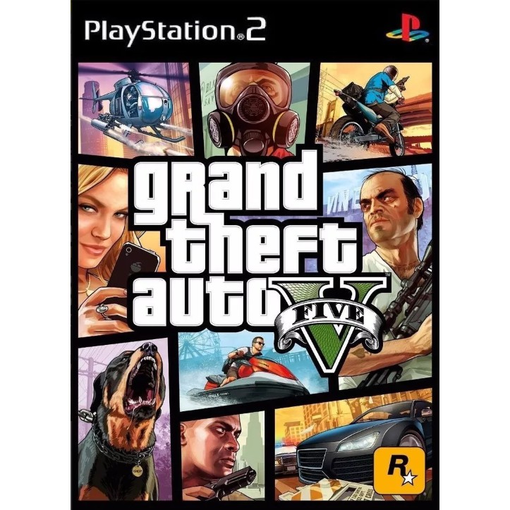 gta v cd for ps2