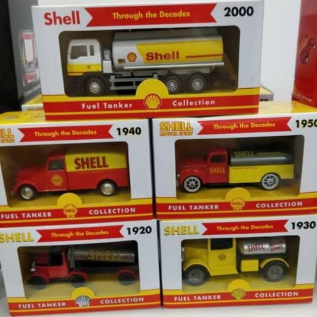 Shell Fuel Tanker Limited Edition Complete Full Set of 5 tankers- Vintage Collection (Cheapest)