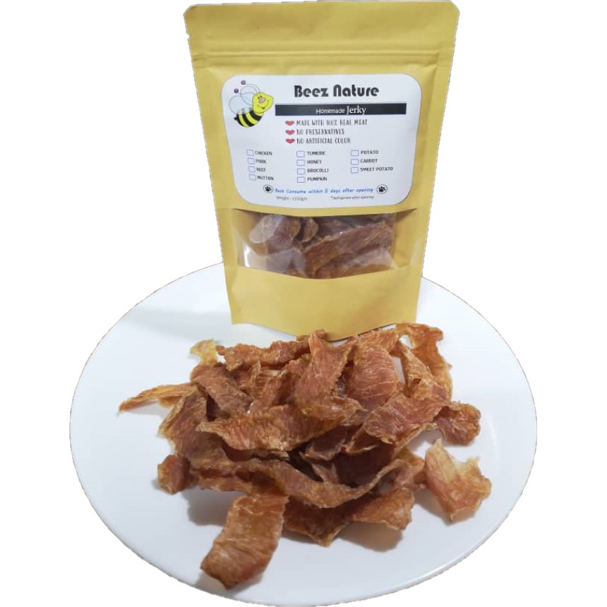 Homemade Dehydrated Pork Jerky for furkids Shopee Malaysia