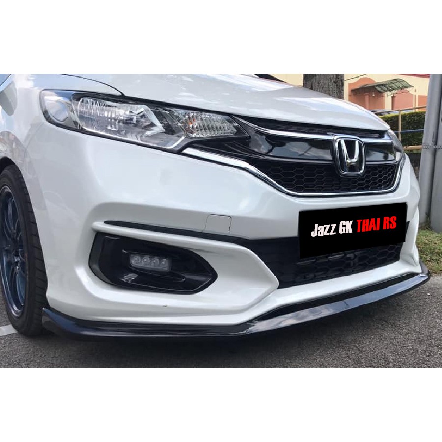 HONDA JAZZ 2017 - 2019 GK ( THAI RS ) FRONT LIP WITH 2K COLOR 