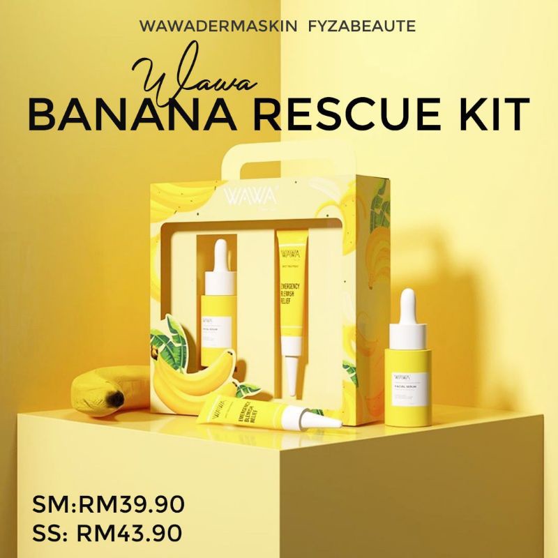 SHIP 24 HOURS BANANA DERMASKIN BY WAWA ZAINAL