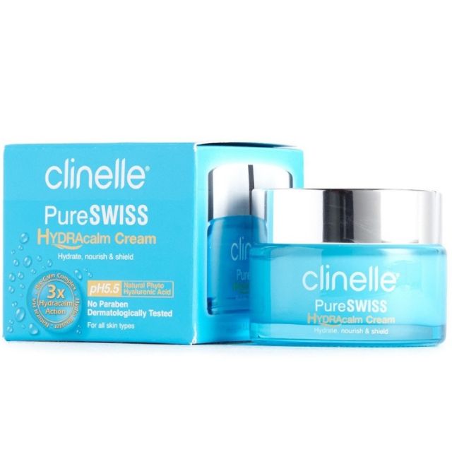 clinelle pureswiss hydracalm cream