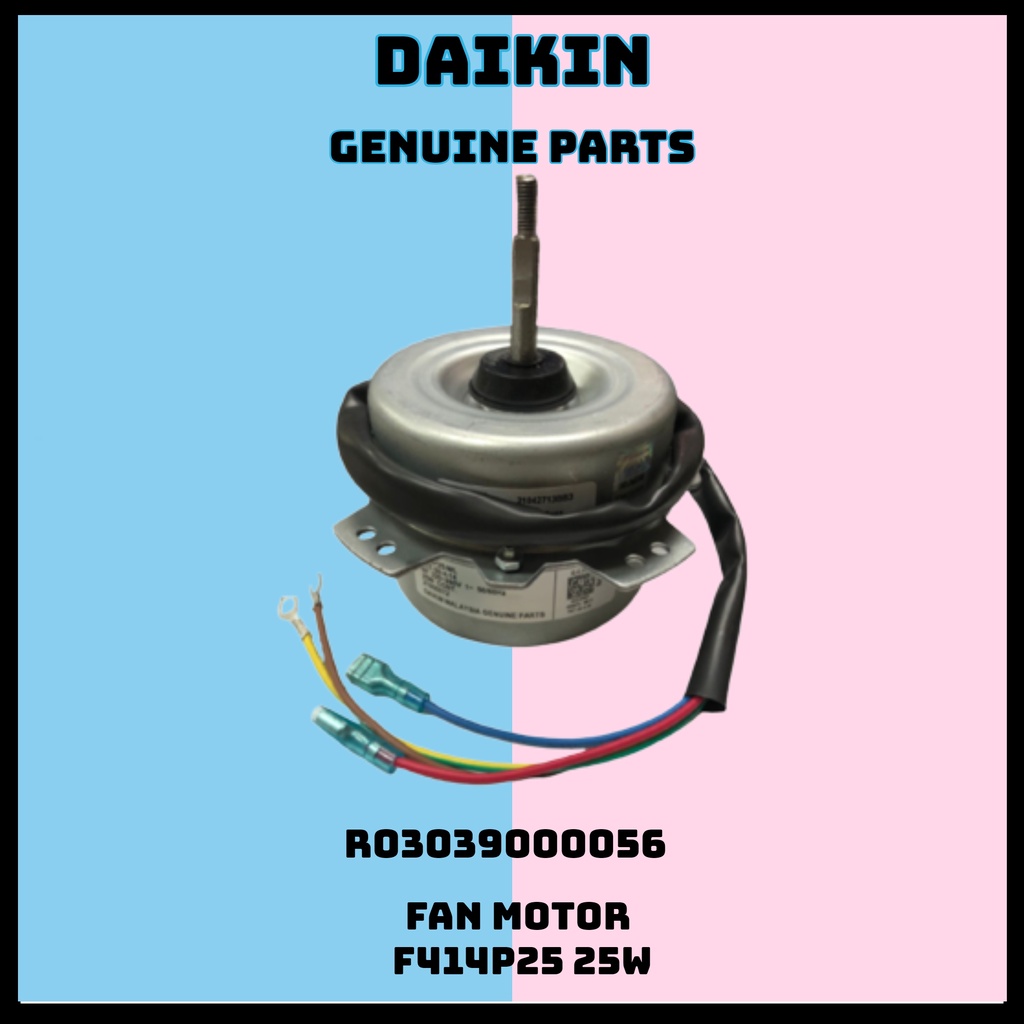 Daikin Outdoor Fan Motor 1.0HP 1.5HP YSL10B YSL15B R03039000056