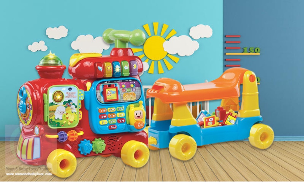 Sit To Stand Vtech Train | Vtech Sit-to-stand Ultimate Alphabet Train ...
