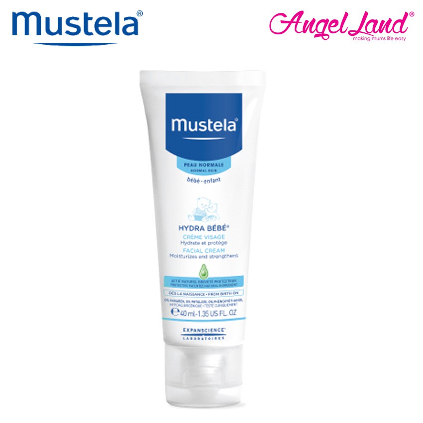 mustela hydra bebe facial cream 40ml