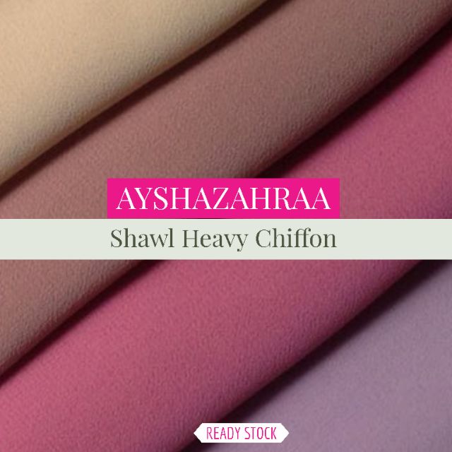 heavy chiffon material