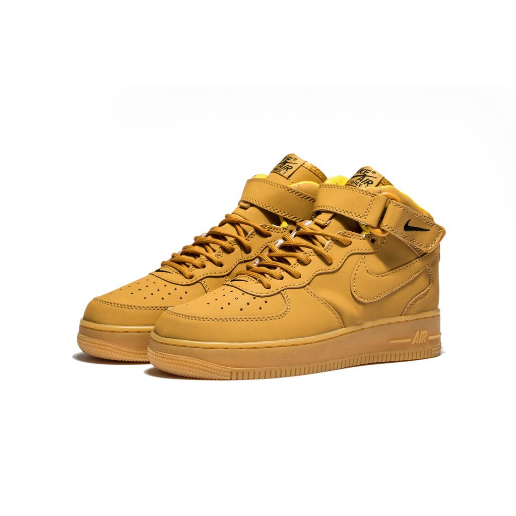 air force 1 high top wheat