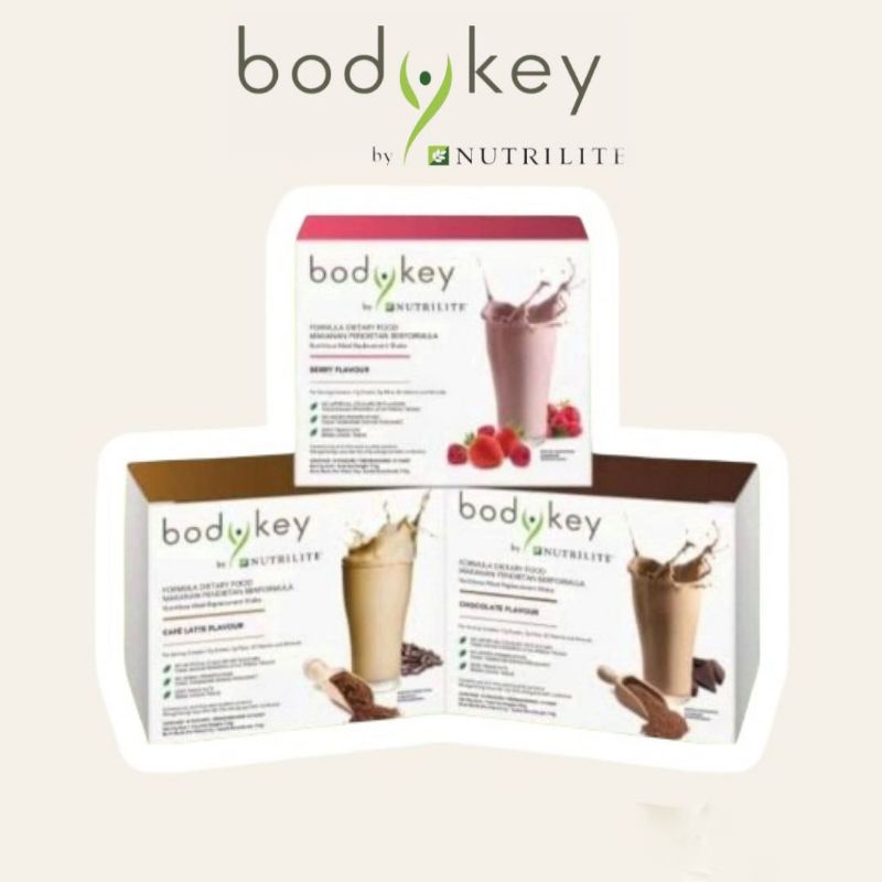 Bodykey By Nutrilite Meal Replacement Shake Berry Chocolate