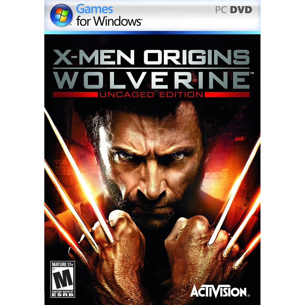 X Men Origins Wolverine Uncaged Edition Offline Pc Games With Cd Shopee Malaysia