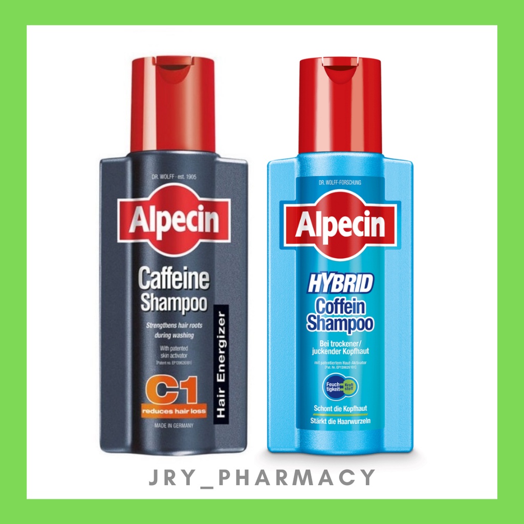 Alpecin Caffeine Shampoo C1 250ml Exp325 Or Hybrid Caffeine Shampoo 250ml Exp724 Free 6083