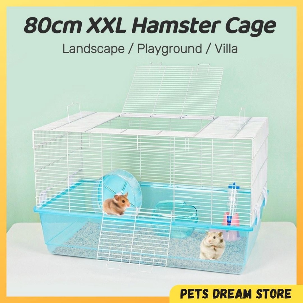XXL Hamster cage 80cm hamster cage full set landscape hamster house