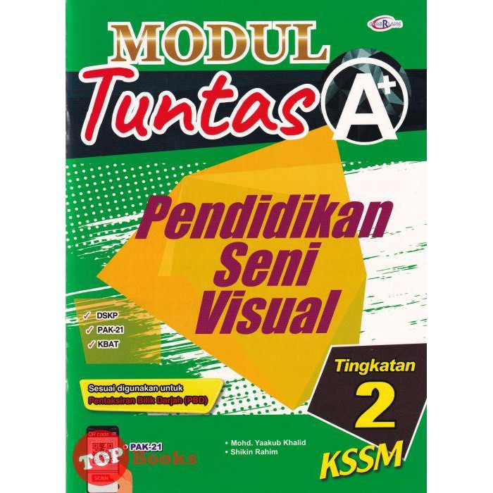 Tahun Terbitan Buku Teks Pendidikan Seni Visual Tingkatan 1  Zurihan