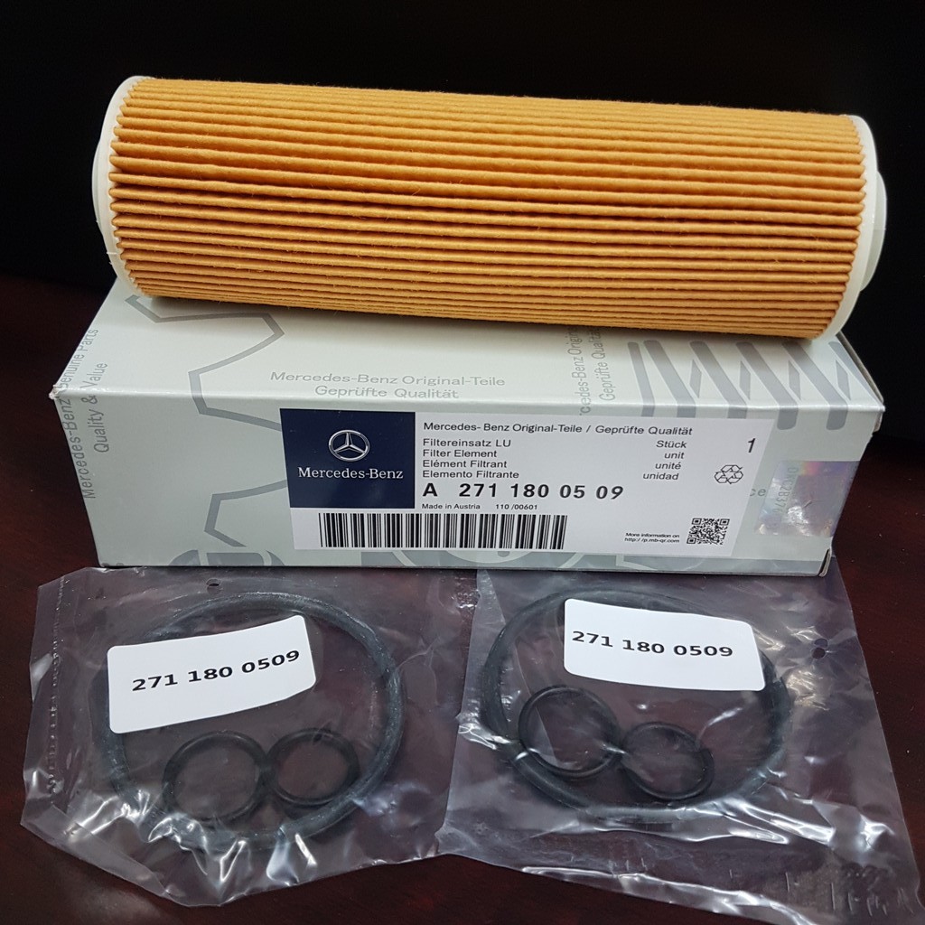 MERCEDES BENZ W204 OIL FILTER ( A2711800509)(E38H D106)( OX183/5