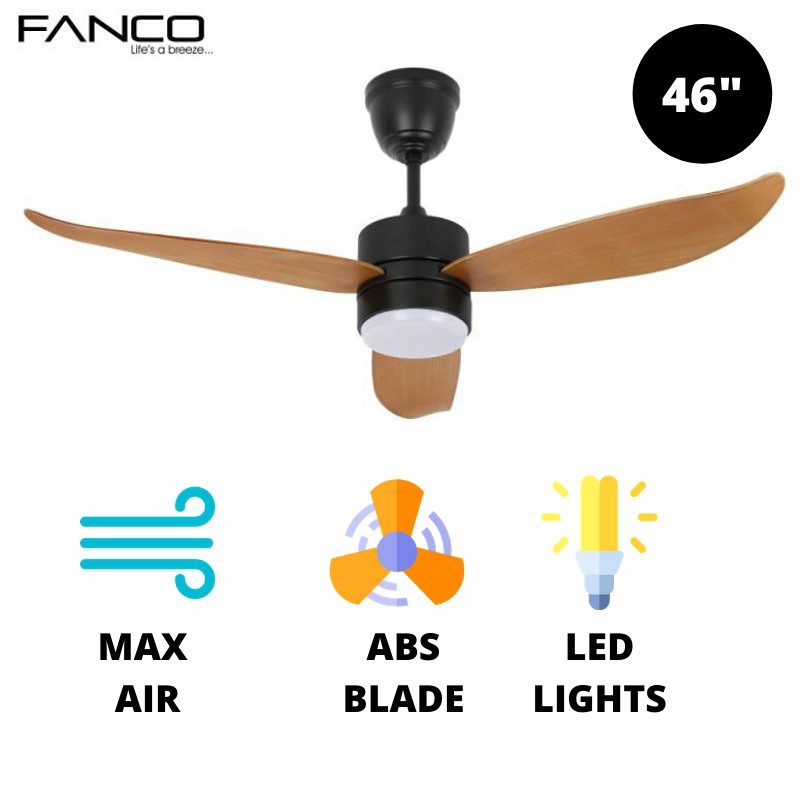 Fanco Velocity Max Air High Speed Frequency Remote Control Ceiling