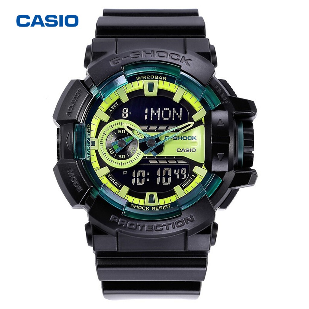 g shock ga 100 green