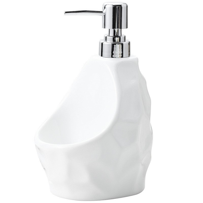 650lml Liquid Soap Dispenser For Kitchen Ceramic Plastic Home