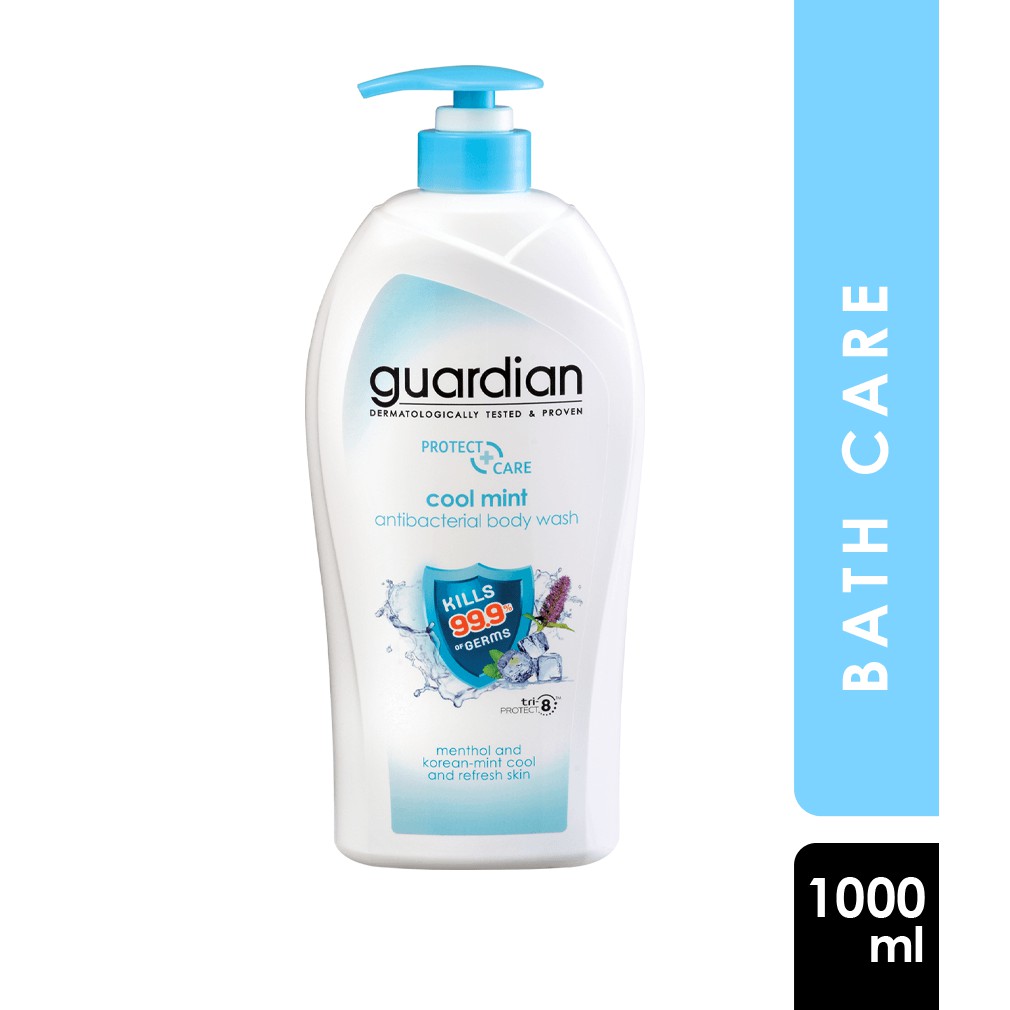 Guardian Cool Mint Antibacterial Body Wash 1000ml Shopee Malaysia