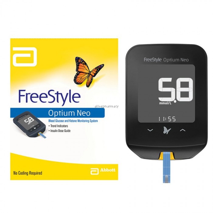 Freestyle Optium Neo Blood Glucose/Ketone Meter Shopee Malaysia