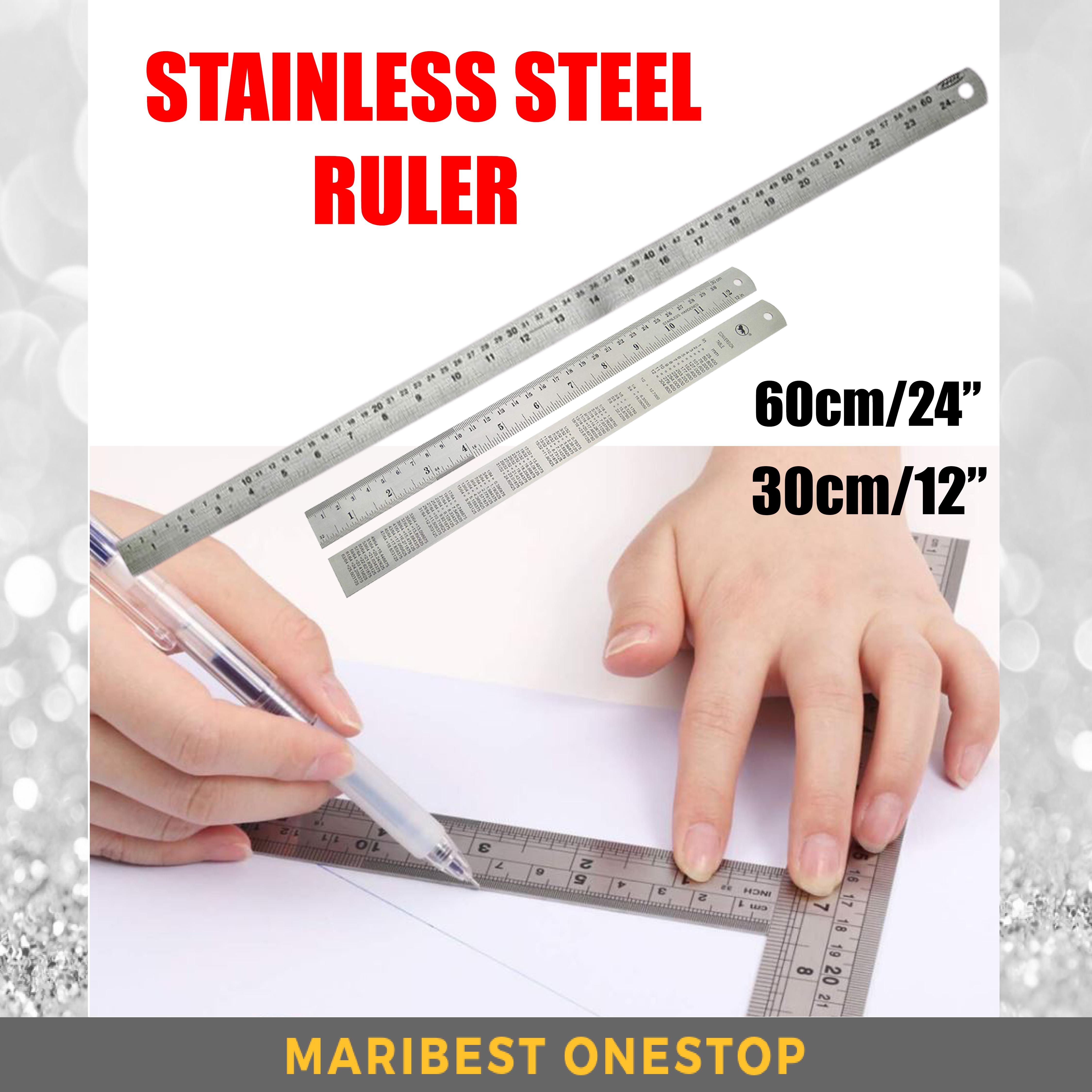 60cm (24 inch) 30cm (12 inch) Stainless Steel Double Side