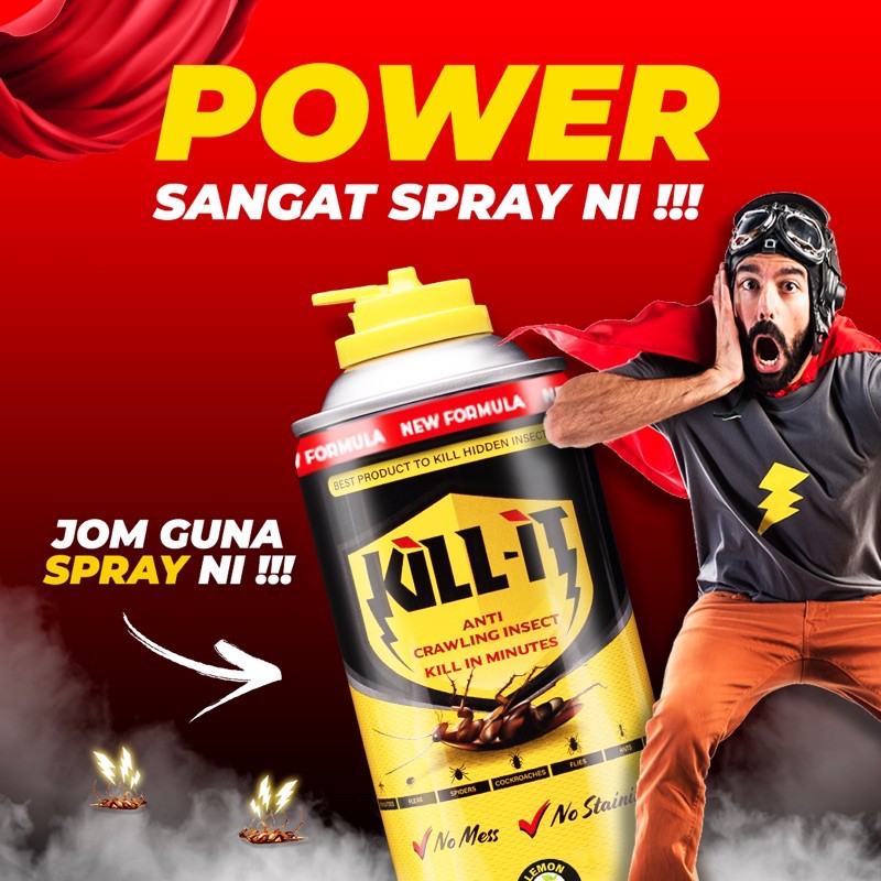 spray lipas (KILLIT) Shopee Malaysia