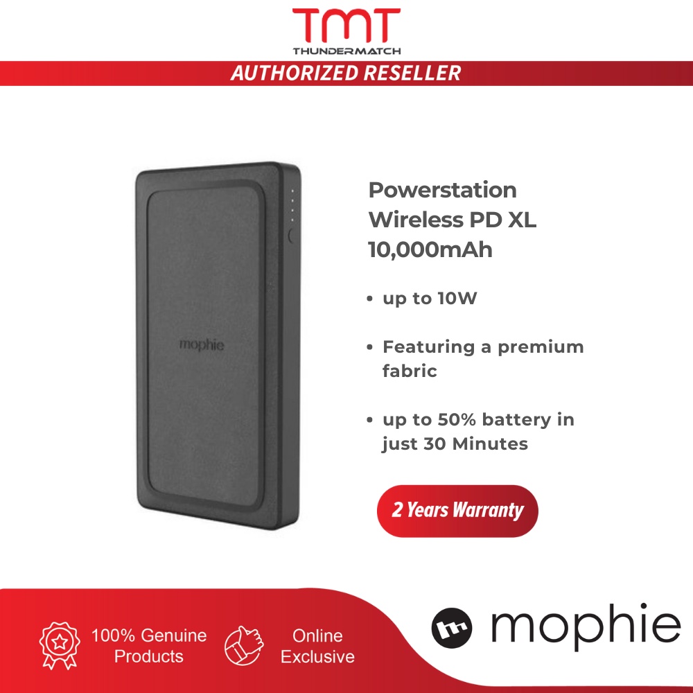 Mophie PowerStation (Wireless) PD XL / (NonWireless) PD Powerbank 10
