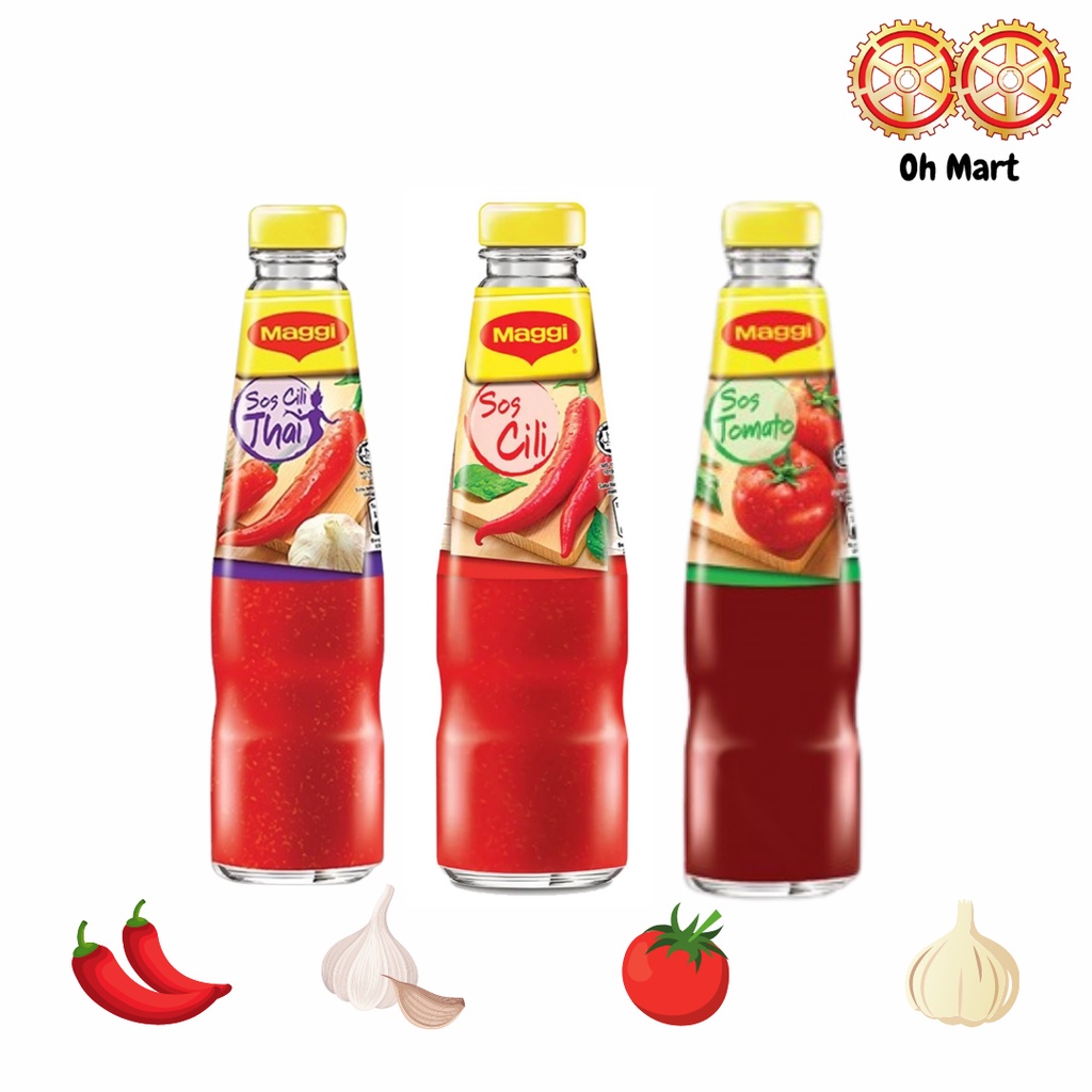 Maggi Chilli/Tomato Sauce/Thai Chilli Sauce Shopee Malaysia