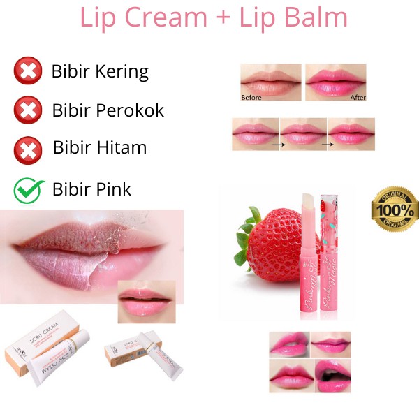 Lip scrub untuk bibir hitam