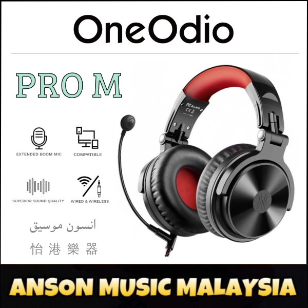wireless headphones with extended mic