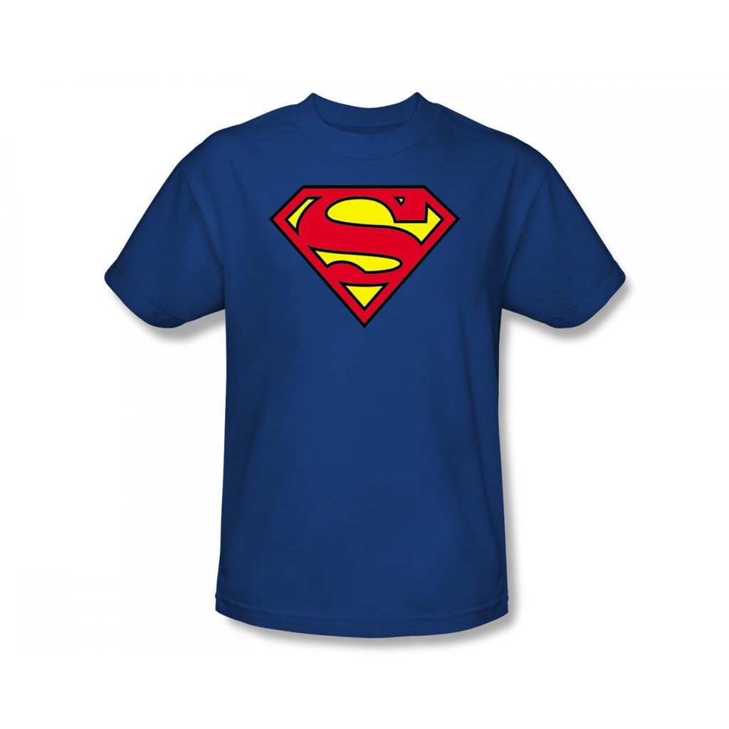 dark blue superman t shirt