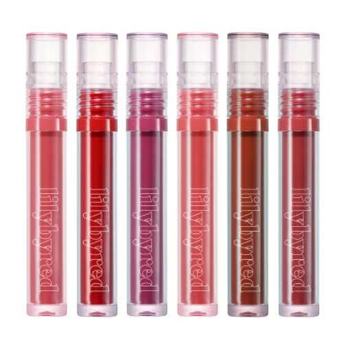 LILYBYRED Glassy Layer Fixing Tint - Teint à Lèvres Brillant, Teinte Pêche, 3.8g, Corée Du Sud
