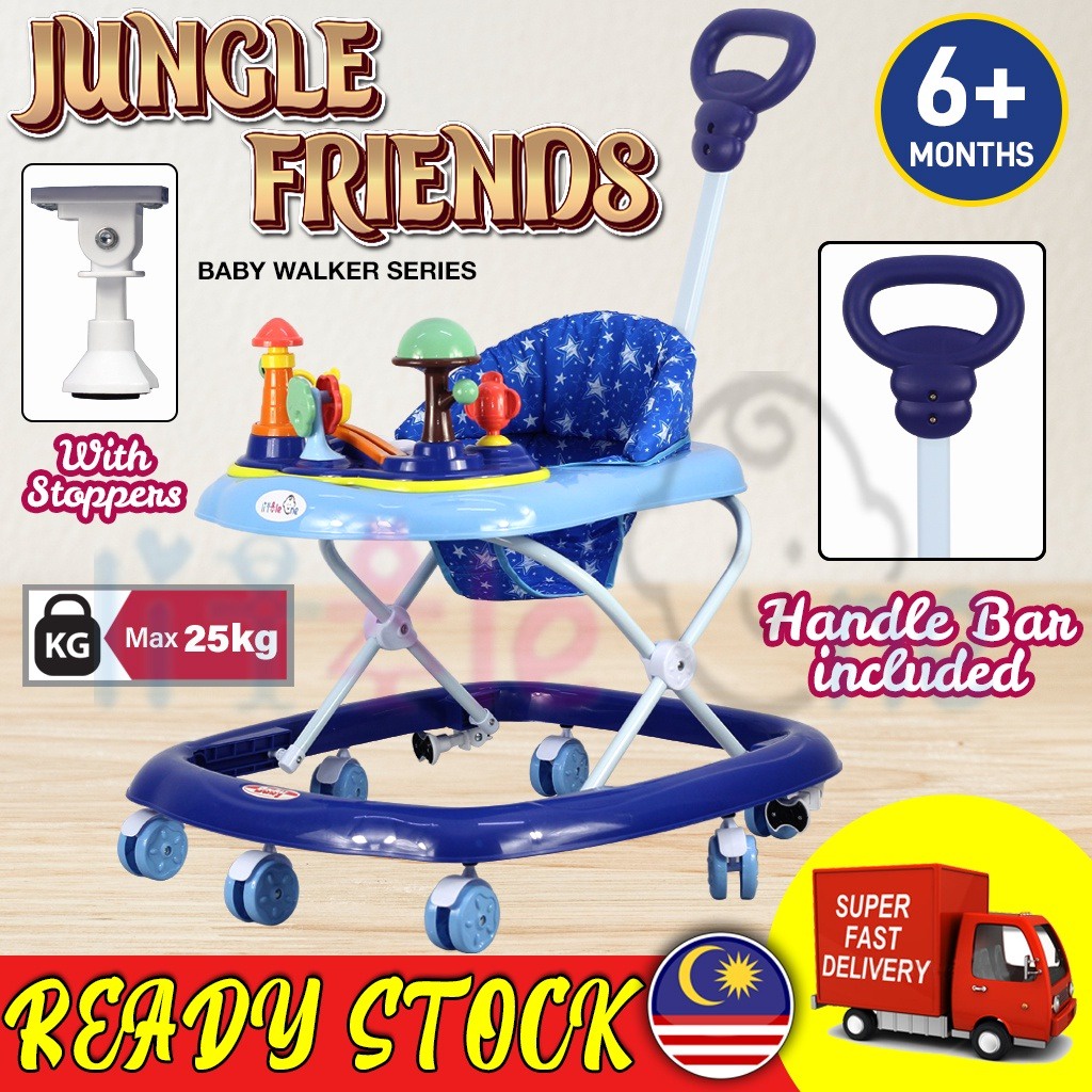 Baby Walker Little One walker baby murah with Play Toy And Music walker